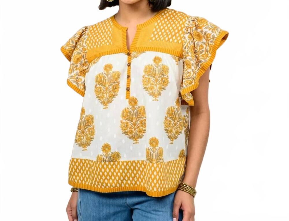 NEW IVY JANE blossom avenue patterns top in ivory